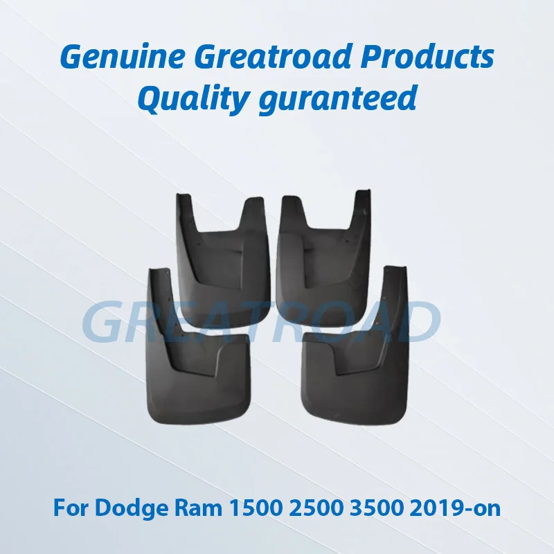 For Dodge Ram 1500 2500 3500 2019 2020 2021 4PCS Brand New Splash Guar Mud Guards Mud Flaps Fender Car Styling Auto Accessories