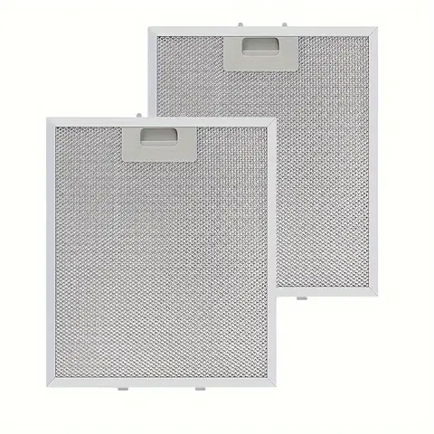 2개 범위 후드 필터 교체 9X10.25인치(230X260Mm) 4층 알루미늄 메쉬 후드 벤트 필터, S 97018029