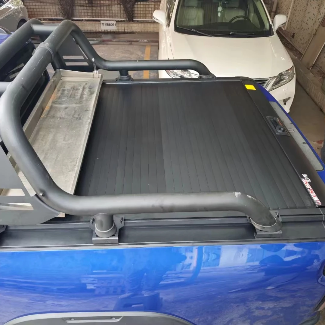 

Pickup Truck Bed Cover Retractable Aluminum Alloy Hard Tonneau Cover F150 for Roller Shutter Lid Ranger tacoma
