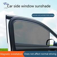 Magnetic Car Sun Shade UV Protection Car Curtain Car Window Sunshade Side Window Mesh Sun Visor Summer Protection Window Film