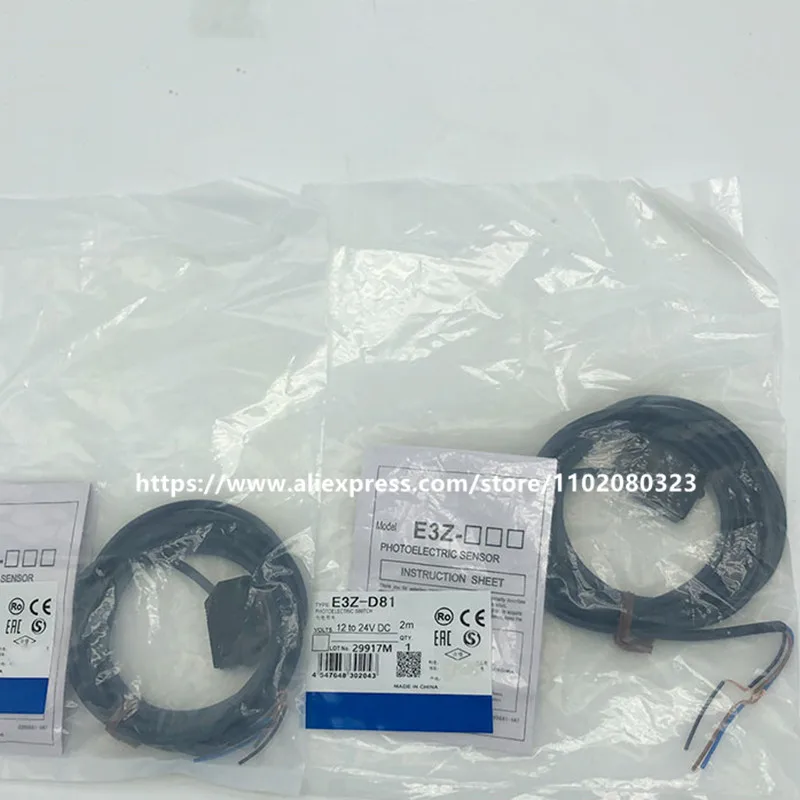 

3PCS New Photoelectric Switch E3Z-D61 E3Z-D62 E3Z-D81 E3Z-D82 E3Z-R61 E3Z-R81 E3Z-R62 E3Z-R82 E3Z-T61 E3Z-T62 E3Z-T61-D