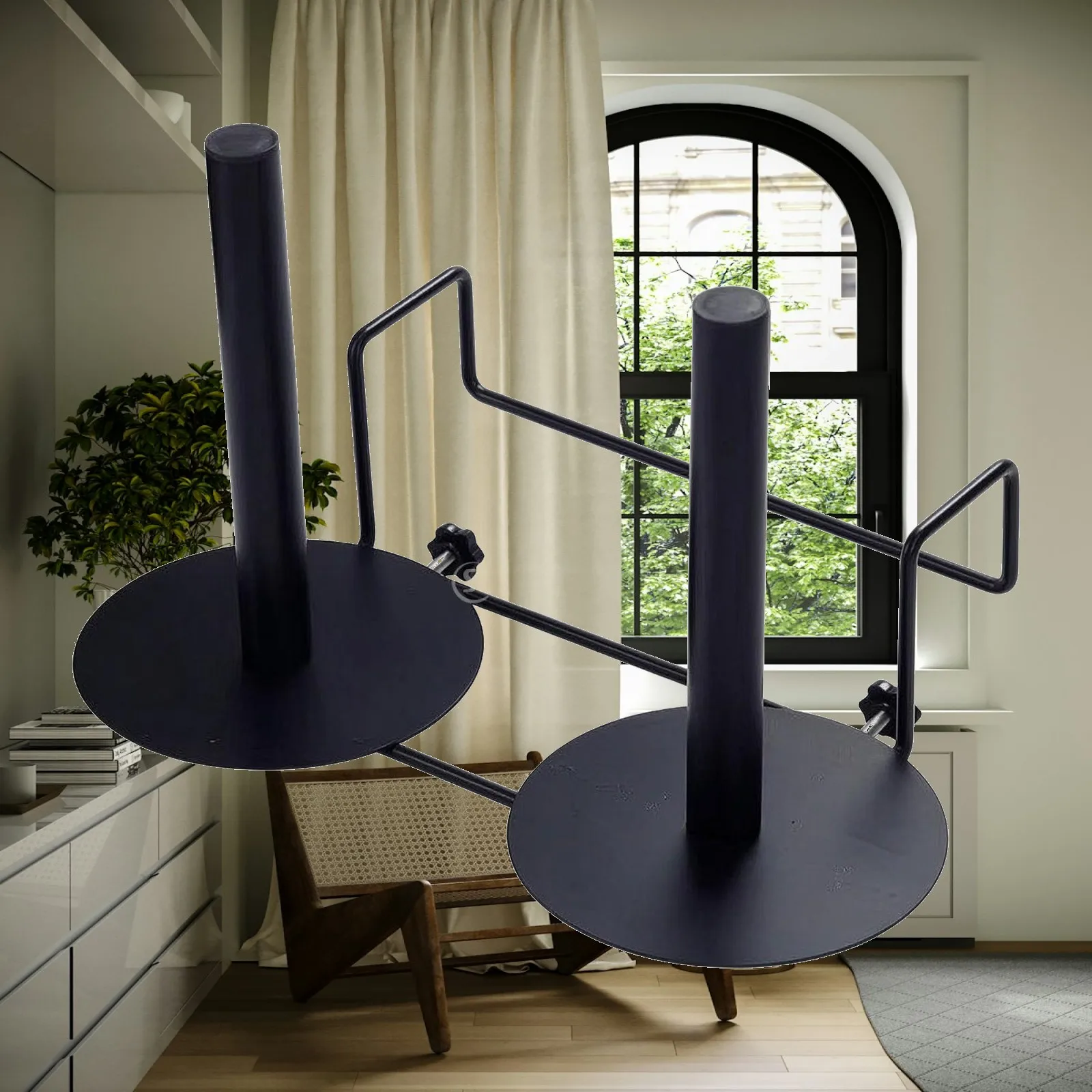 Roll-Bag Holder Bracket Easy to Install Hanging Roll-Bag Holder Utilitarian Versatile for Supermarkets, Produce Counters