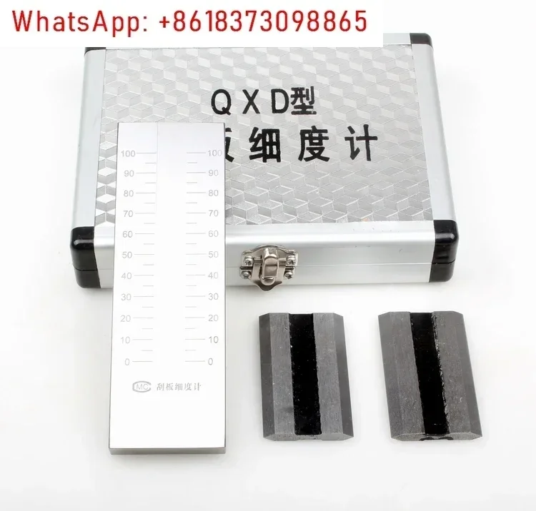 

Измеритель тонкости скребка QXD из нержавеющей стали 0-25/50/100/150, недельная пластина, частица покрытия