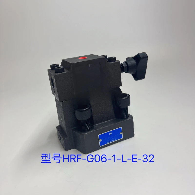 Injection Molding Machine Accessories HRF-G06-1-L-E-32 Manual Manual Back Pressure Regulating Valve