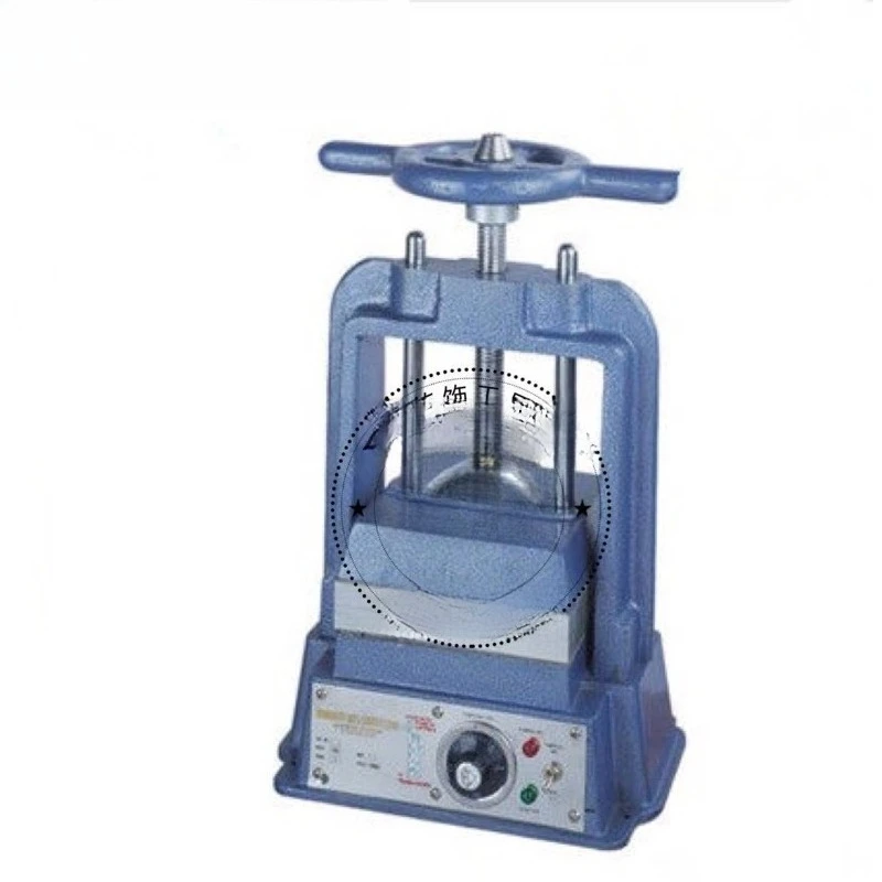 

8-Inch disc large press molding machine, gold, silver and copper jewelry glue mold heating and melting molding