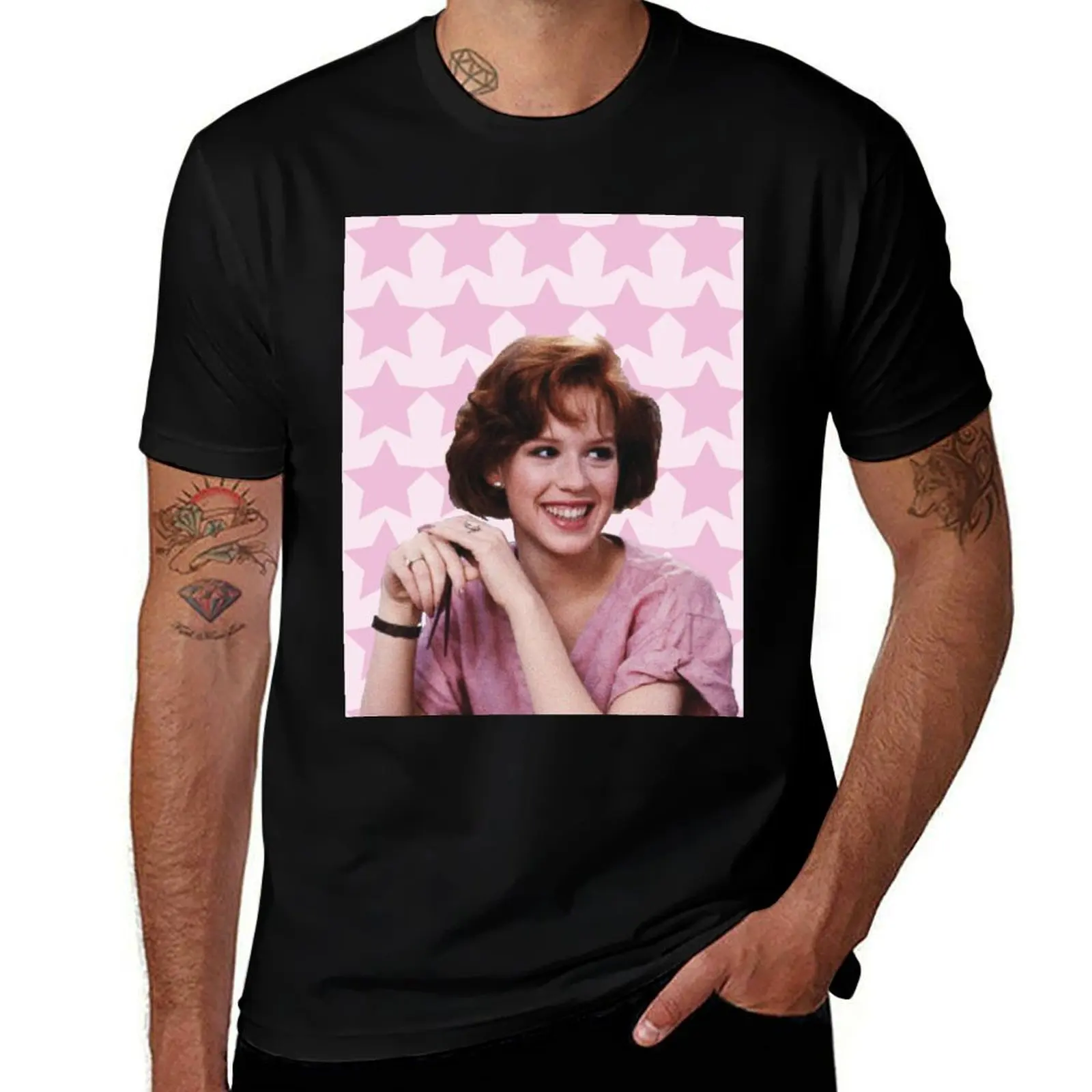 

Molly ringwald T-Shirt t shirts cotton 100% funny t shirts man cotton t shirt man T-Shirt
