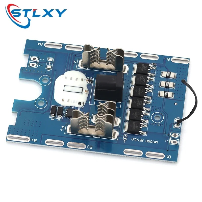 Stlxy 21V 5S Battery Protection Board 6MOS 30A Charging Circuit Board for Makita Power Tools Replacement Part