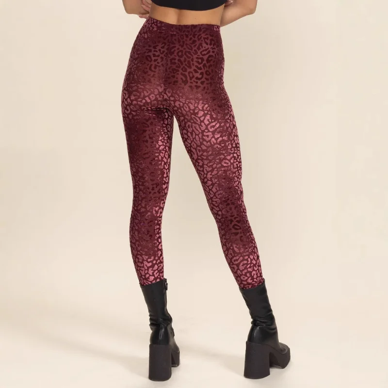 Women's 2025 Leopard Spot Women's Leggings Sexy Fashion Trendy Slim High Waist Leggings