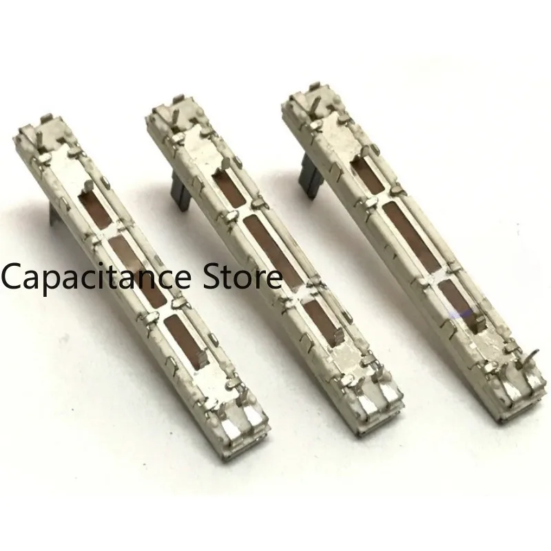 

5PCS 6cm sliding potentiometer single link B5K mixing table direct push rod stroke 45mm