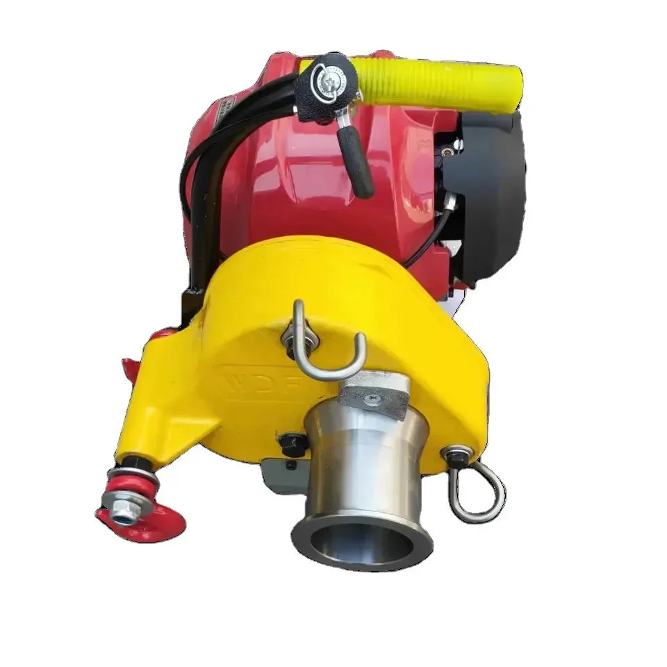 

Portable Gasoline Powered Winch High Strength Nylon Rope Petrol Capstan Winch For Outdoor Outside Work