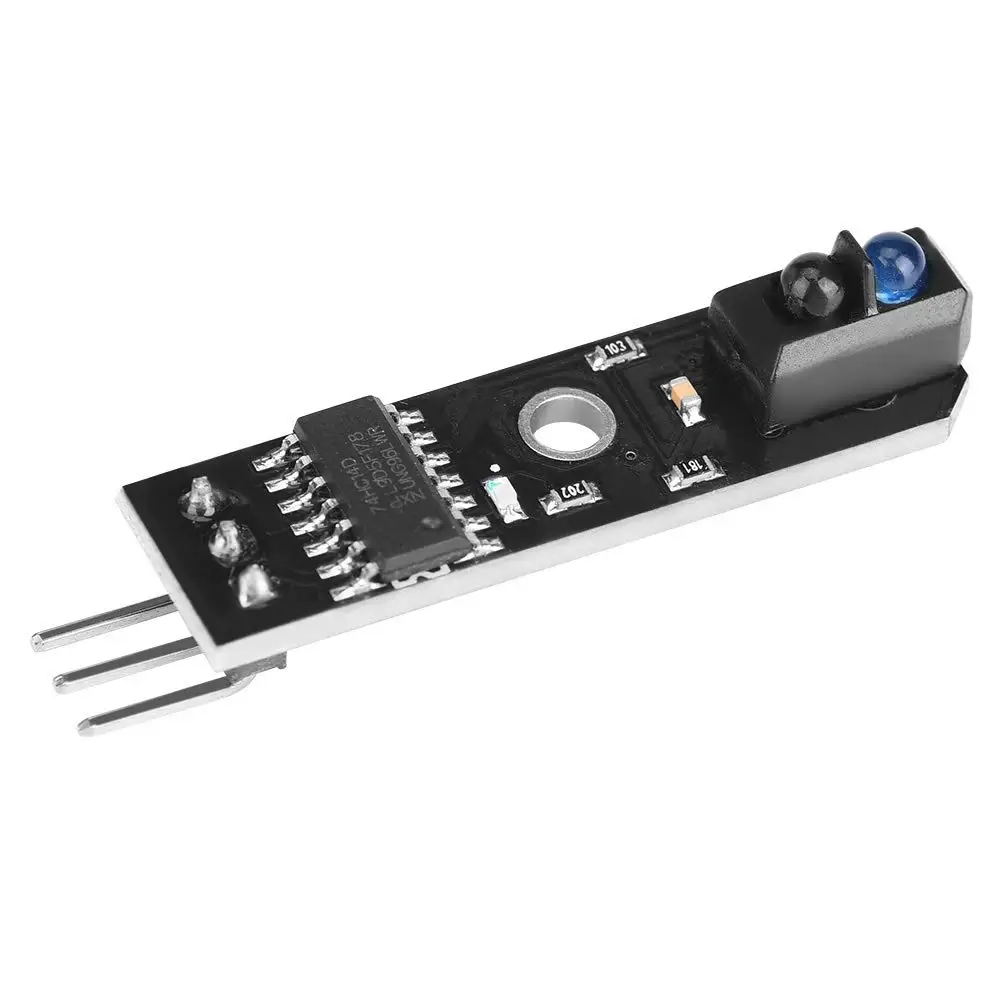 TCRT5000 Infrared Line Tracking Sensor Module, IR Reflectance Sensor for Smart Cars, Arduino Robots, Black White Line Detection