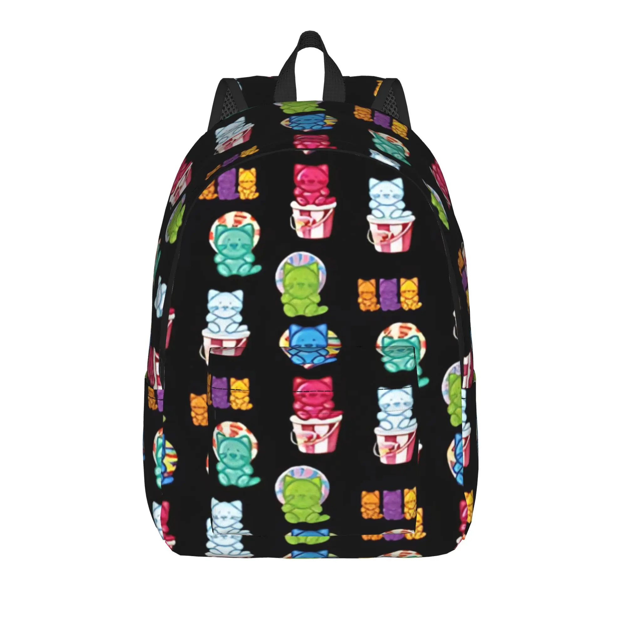 Gummy Bear Schoolbag Back to school season Colorful  Candy  Sturdy Shoulder Backpack