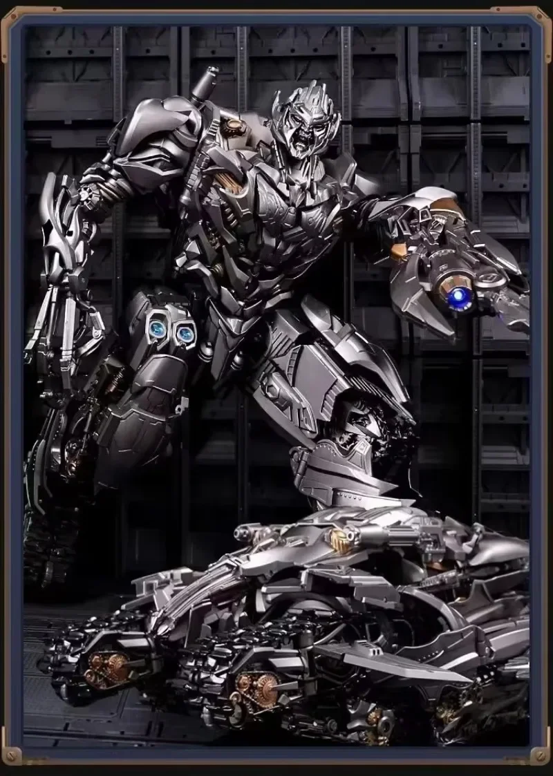 Em estoque brinquedo transformado bmb ls06 tanque megatron liga versão robô tanque figura de ação modelo caixa original coleção presente