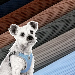 160x100cm Breathable 3D Speaker Surface Mesh Fabric Solid Color Pet Chest Strap Handmade DIY Upholstery Cloth Backpack Mesh