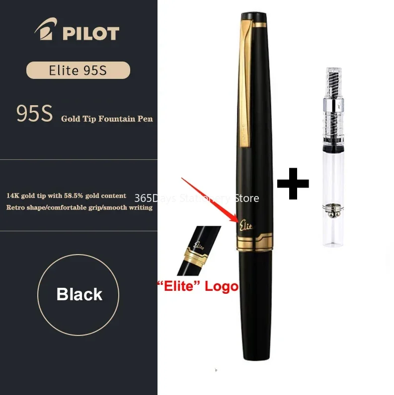 Japan PILOT Fountain Pen 14K Gold Nib 95s Elite 95th Anniversary