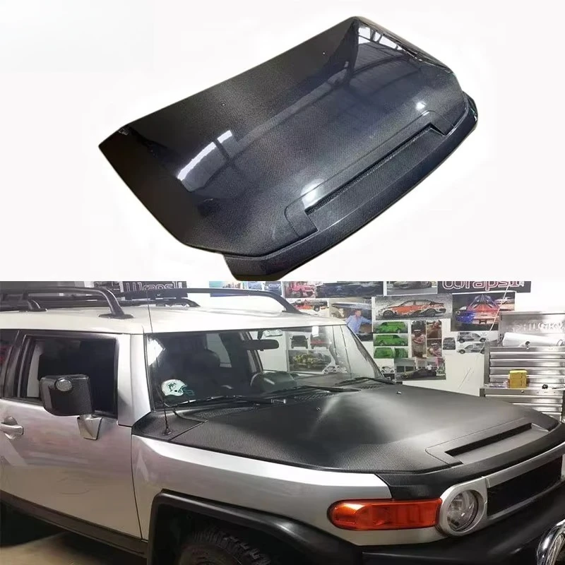 

New Carbon Fiber Engine Hood for FJ Cruiser Vented Bonnet