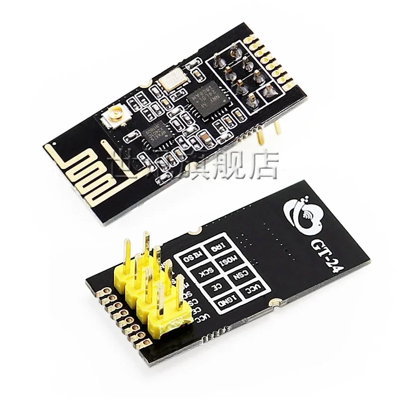 Industrial Gt-24 Data Transmission Wireless Module 2.4G Nrf24l01+pa+lna 1100 Meter Long Distance