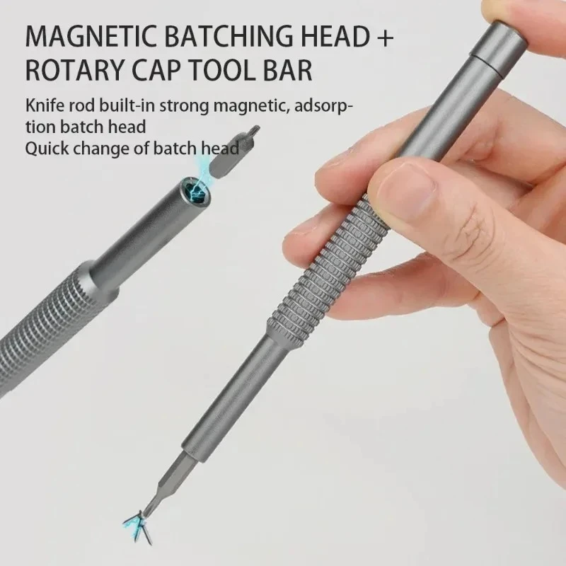 

For IPhone, Laptop, PC and Household Repairs Bamboo Slips 128-in-1 Multi-Functional Precision Screwdriver Kit with Magnetic Bits