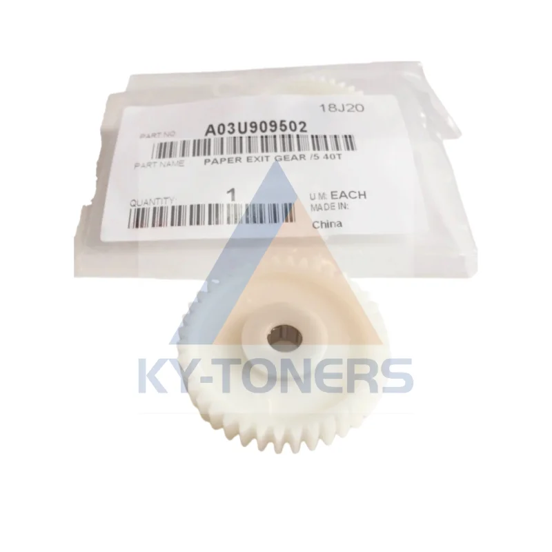 A03U909502 40T Paper Exit Gear for for Konica Minolta PRESS C1060 C1070 C2060 C2070 C3070 C3080 C4065 C4070 C4080 C6000 C7000