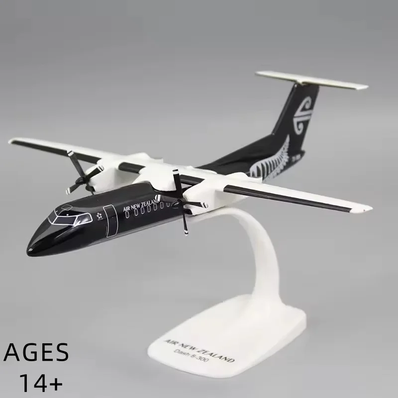 1/100 Dash8-Q300 Dash 8 Air NEW Zealand NEWZEALAND Airline Aircraft Plastic ABS Assembly Plane Model Airplanes Model