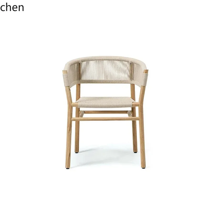 

YFY Seaside Beach Courtyard B & B Resort Sea View Room Table and Chair Outdoor Rattan Chair