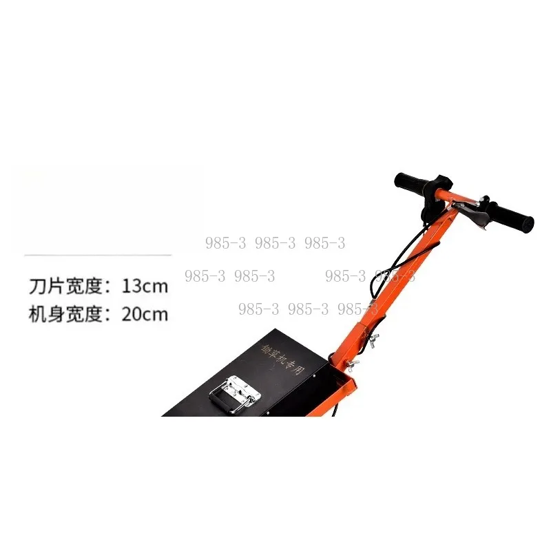 Rechargeable Electric Tiller, Mini Household Trenching & Soil Loosening Machine