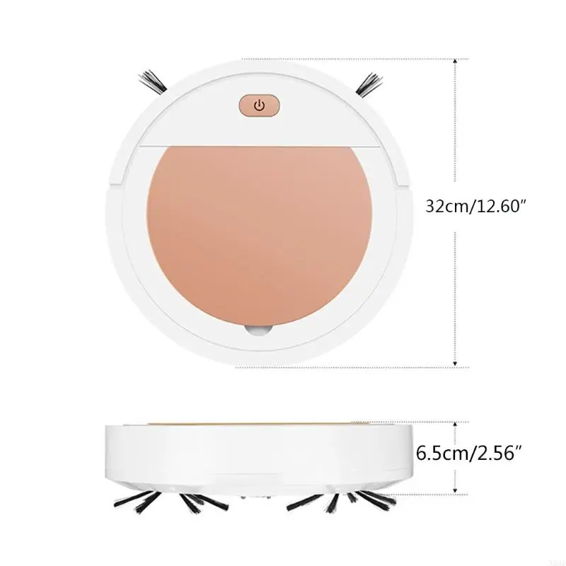 USB Wireless Robot Vacuum Cleaner Перезаряжаемая 2,56 дюйма Super-Strong SUSCTION N58D