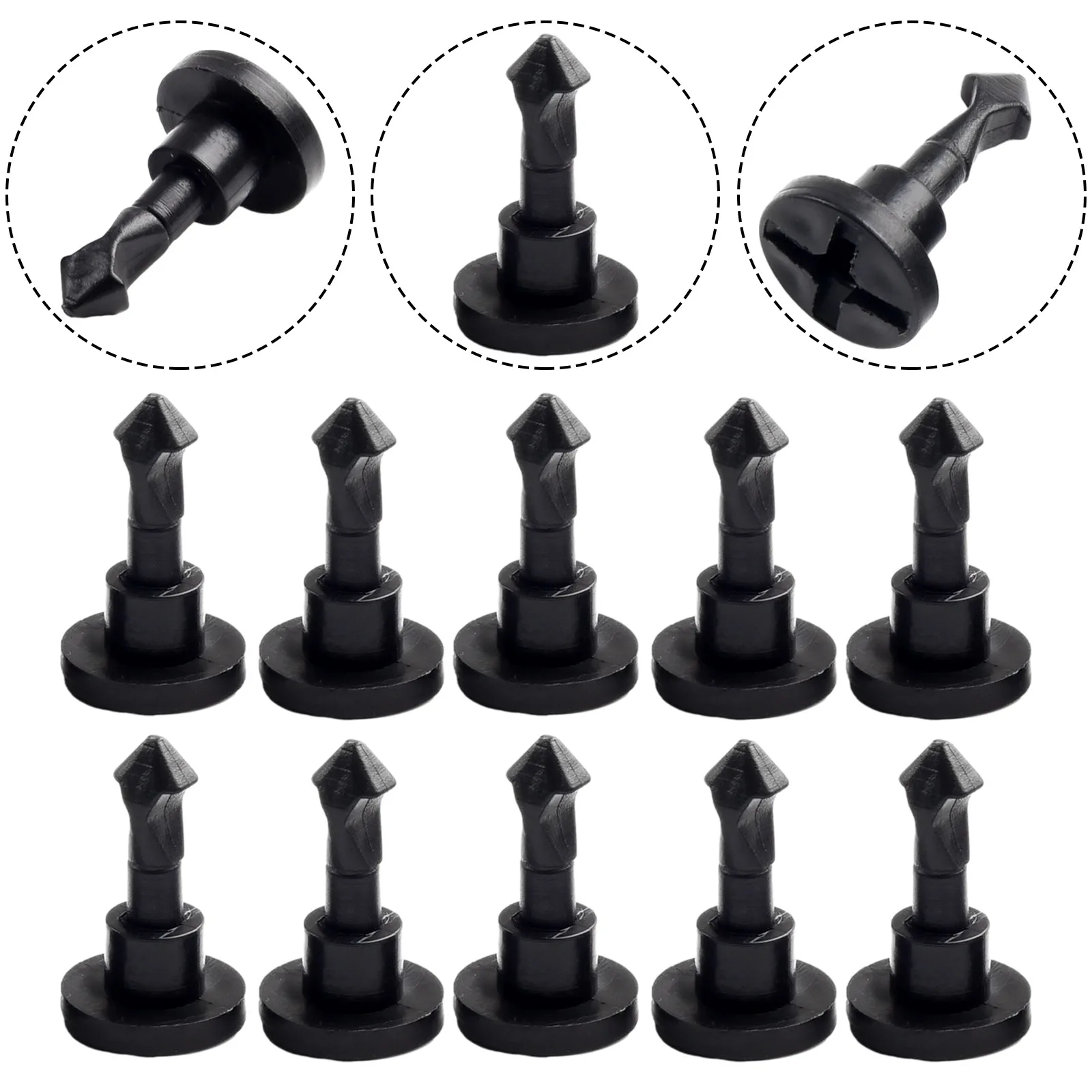 

High Quality Accessory Replacement Screw Clips Easy To Install Part Plastic 95557271000 Black Complete Assembly