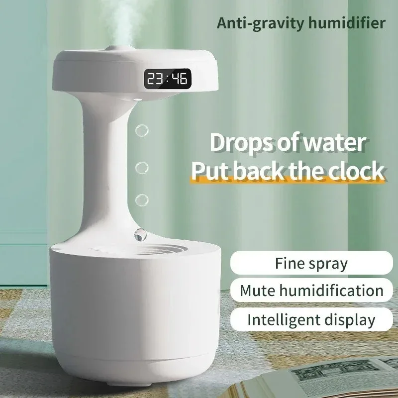 Anti-Gravity Air Humidifier Desktop Mute Large Capacity Small Household Air Humidifier Bedroom Air Purification Fog