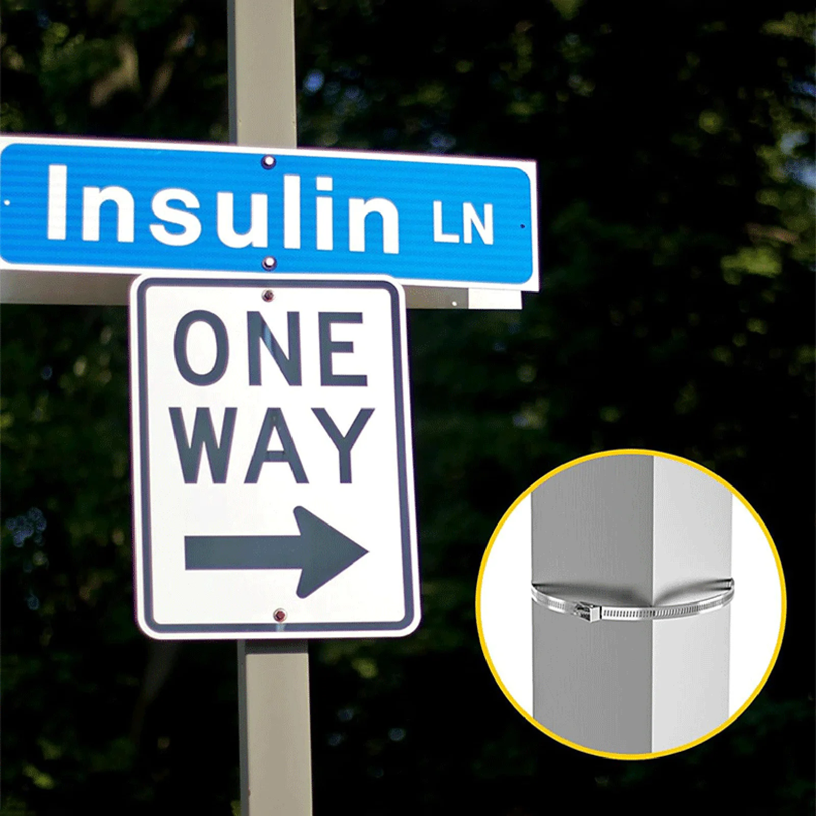 Water Heater Tank Mounting Bracket Durable Stainless Steel Material Design for Billboard Traffic Light