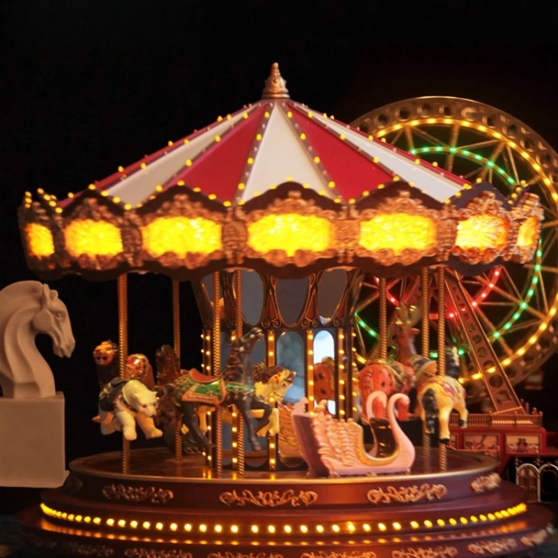 

Carousel Mr. Christmas Music Box Music Box Girl Girlfriend Birthday Gift