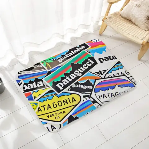 미끄럼 방지 욕실 발 매트, 작은 바닥 매트, 문짝 매트, P-paTagonias-a 입구 카펫, 주방 러그 선택