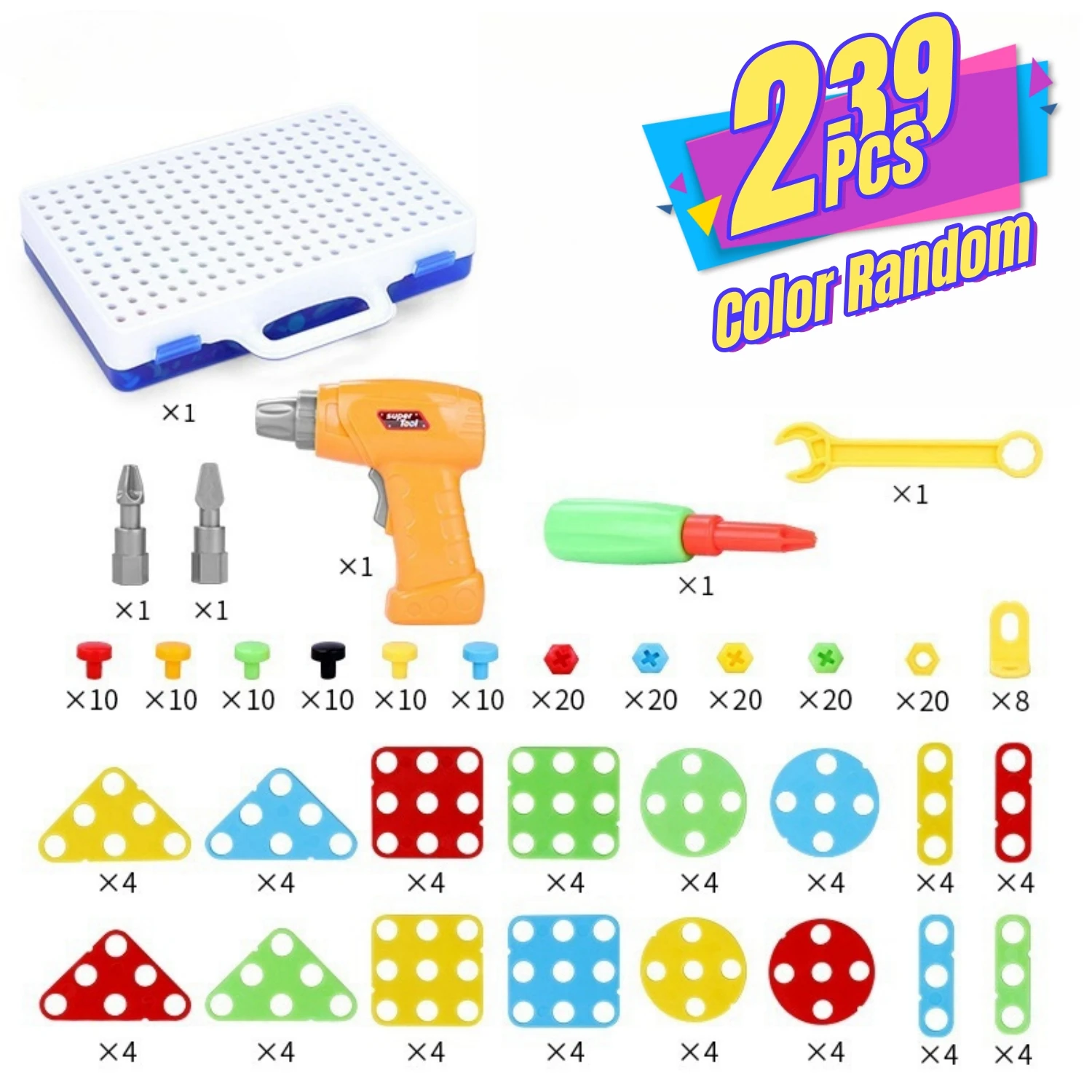 Building Blocks Jeu de Construction Miniso Un Jouet Éducatif pour les Enfants de 3 à 6 Ans