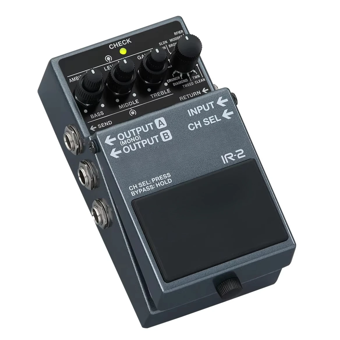 ForBos.s IR-2 Head Box Speaker Simulator Electric Guitar Overload Distortion Single Block Effect Device