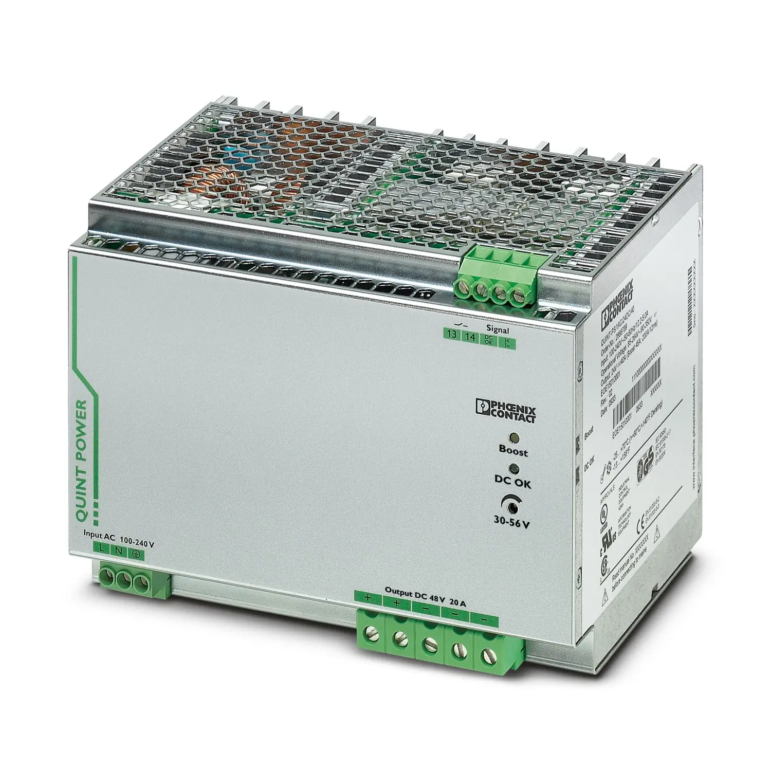 

2866695 QUINT-PS/1AC/48DC/20 - Power supply unit