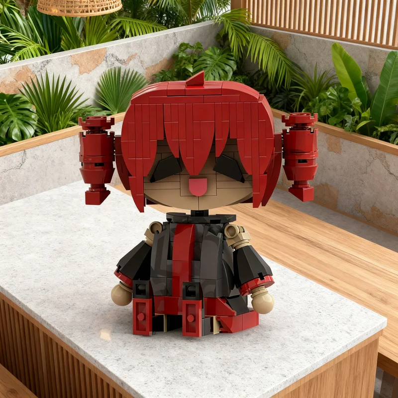 

279pcs MOC Kasane Teto Small Ideas CUUSOO Model Building Blocks DIY Gift Creative Collectible Display Decor Premium Adult Kids