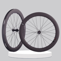CSC Disc brake Cyclocross carbon bike Wheels 30mm width 35mm/40mm/45mm/50mm/58mm Tubeless Carbon Fiber Wheelset Gravel bicycle