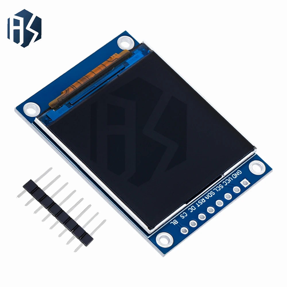 1,54-дюймовый модуль IPS TFT-дисплея — разрешение 240 × 240 HD, интерфейс SPI с драйвером ST7789 для Arduino/STM32/Raspberry Pi