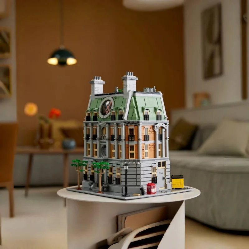 

Популярная модель фильма с видом на улицу MOC Holy of Holies Building Brick Hero Квартира Модульная подарочная сборка Детский набор игрушек