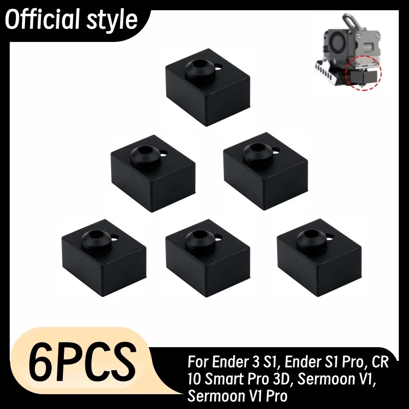 

Силиконовый носок Ender 3 S1/Ender 3 S1 Pro, для 3D-принтера Ender 3 S1/S1 Pro/S1 Plus, CR-10 Smart Pro, Sermoon V1