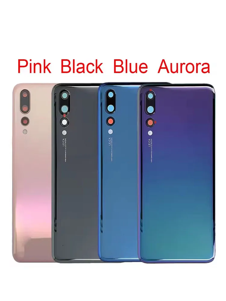 Tylna Klapka CLT-AL01 CLT-L29 Część Zamienna Szklana Tylna Obudowa Do Huawei P20 Pro Pokrywa Baterii Tylna Obudowa P20 Pro — 2