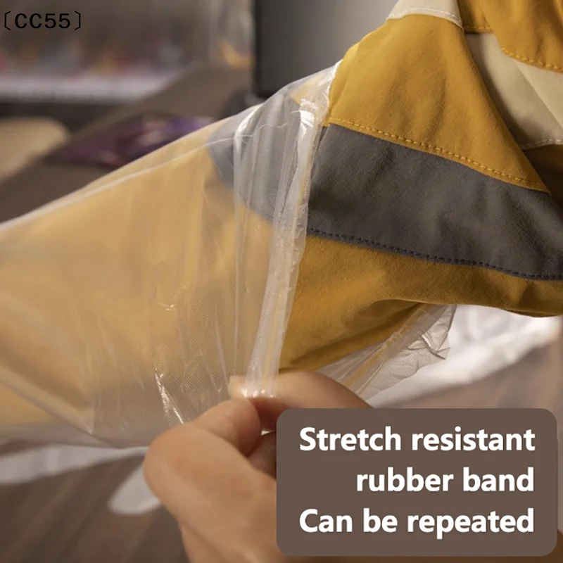 〔CC55〕10PCS Disposable Extended Gloves Transparent Eco-friendly Multifunctional Arm Protection Gloves DIY Cooking Long Gloves