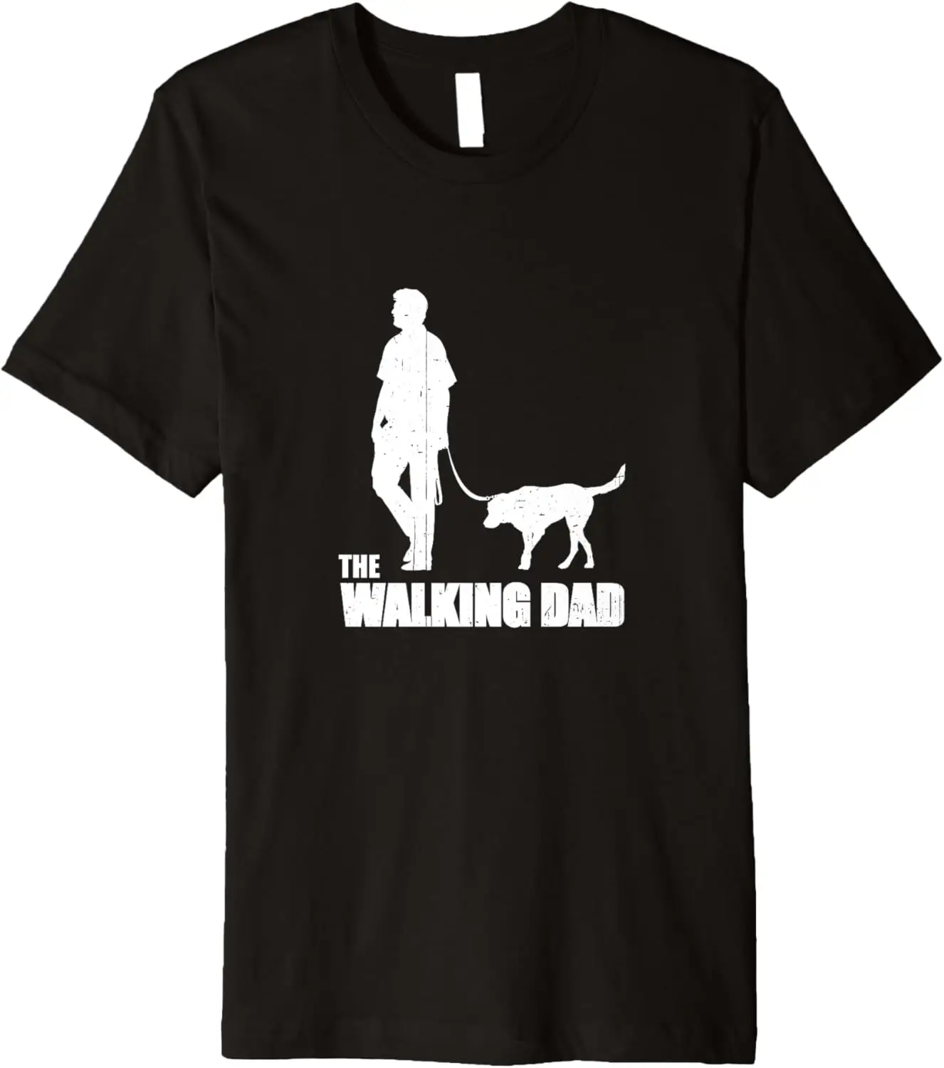 The Walking Dad funny dog T-shirt