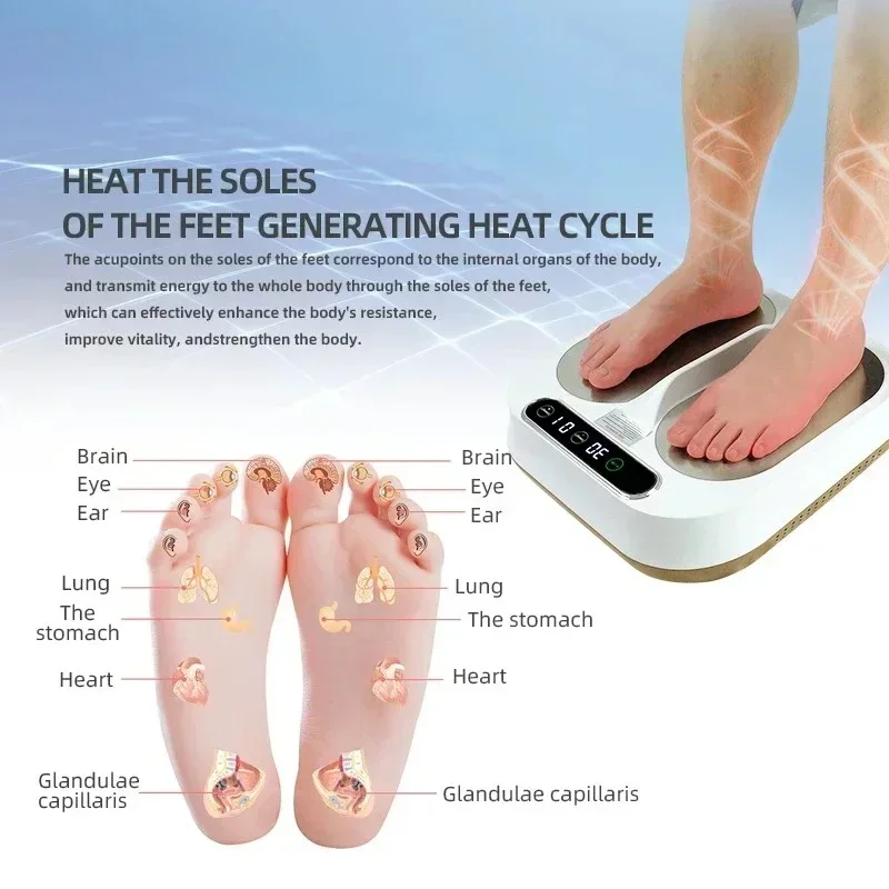 

Best sell 2025 Olylife Tera P90 Ems Foot Massager Terahertz Physiotherapy Foot Heat Magnetic P90 For Joint Pain