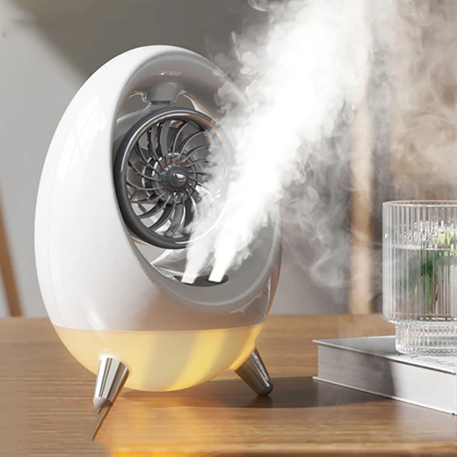 

Воздушный охладитель с двойным распылением, USB-настольный небольшой распылительный вентилятор, мини-увлажнение, водяное охлаждение, электрический вентилятор F90, вентилятор воздушного охлаждения