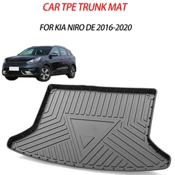 For Kia Niro DE 2016-2020 Auto Car Cargo Liner All-Weather TPE Non-slip Trunk Mats Boot Tray Carpet Interior Accessories ﻿