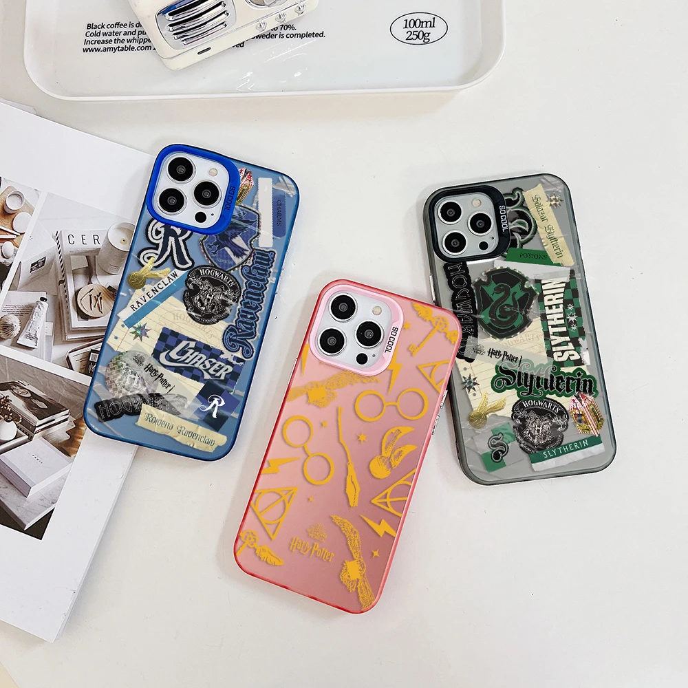 Cartoon H-Harries P-Potters Phone Case for Xiaomi Redmi 9C 9T Note 7 8 9 9S 10 11 12 Pro 4G 5G K60 Ultra A2Plus Hard PC Cover