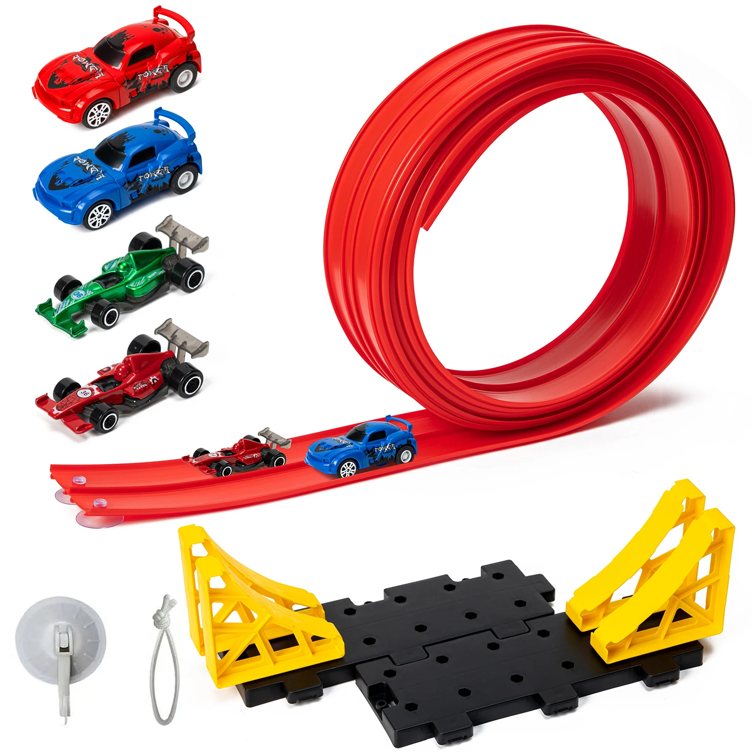 ชุดเริ่มต้น Flex Track 15 ฟุต  - Hot Wheels Car Track Sets บทวิจารณ์และราคา