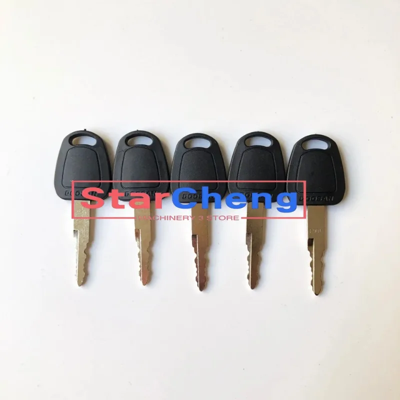 

Higher Quality for Doosan Daewoo DX80 Excavator New 5Pcs F900 Ignition Start Switch Door Lock Key Excavator Accessories