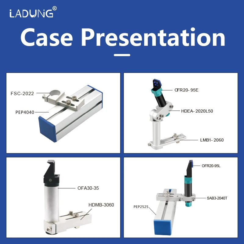 Manimounting  robot mechanical arm bracket Accessories Heavy Duty Fixed Support Fixture Profile Cylinder Slide Moving Connector